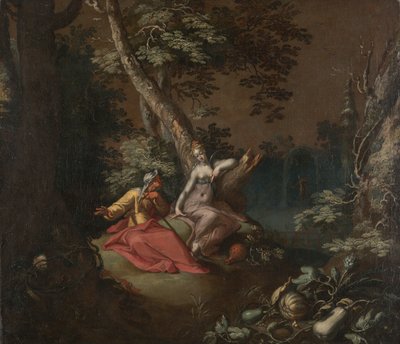 Paesaggio con Vertumno e Pomona da Abraham Bloemaert
