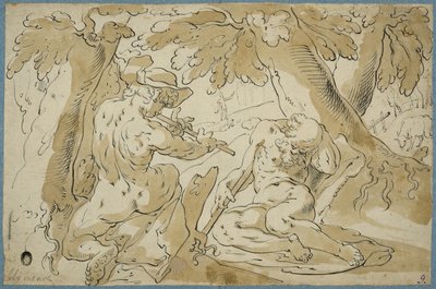 Mercurio e Argo da Abraham Bloemaert