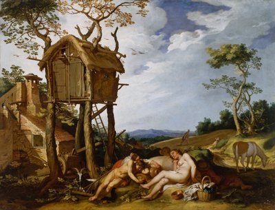 Parabola del grano e della zizzania da Abraham Bloemaert