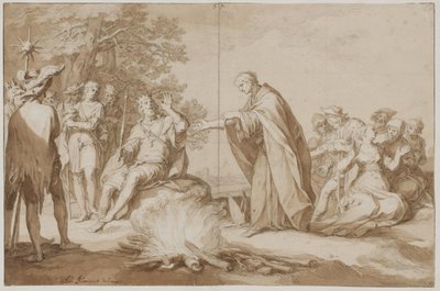 Il giudizio del fuoco di Poppo da Abraham Bloemaert