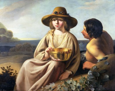 Pastore e Pastorella da Abraham Bloemaert