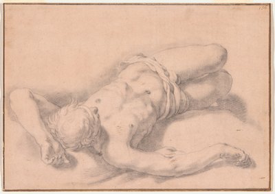Studio di un uomo nudo da Abraham Bloemaert
