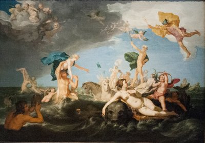 Svedese:  Neptunus triumftåg Trionfo di Nettuno da Abraham Bloemaert