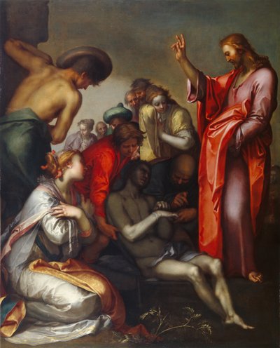 La Resurrezione di Lazzaro da Abraham Bloemaert