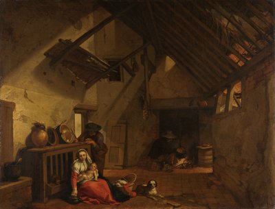 Il Riposo durante la Fuga in Egitto da Abraham Bloemaert