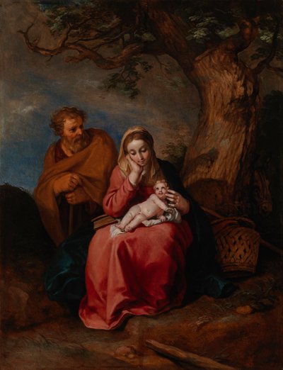 Il resto della fuga in Egitto da Abraham Bloemaert