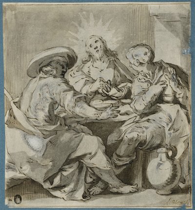 La cena a Emmaus da Abraham Bloemaert