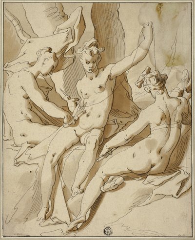 Le tre Parche da Abraham Bloemaert