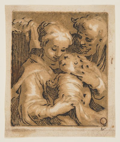 La Vergine e il Bambino con San Giuseppe da Abraham Bloemaert