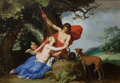 Venere e Adone da Abraham Bloemaert