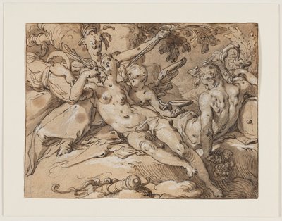 Venere e Bacco (Senza Cerere e Bacco Venere gelerebbe) da Abraham Bloemaert