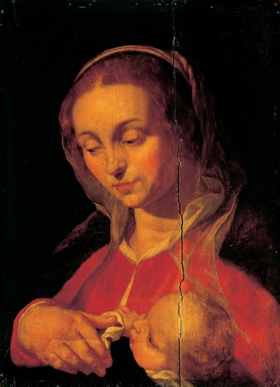 Vergine e Bambino da Abraham Bloemaert