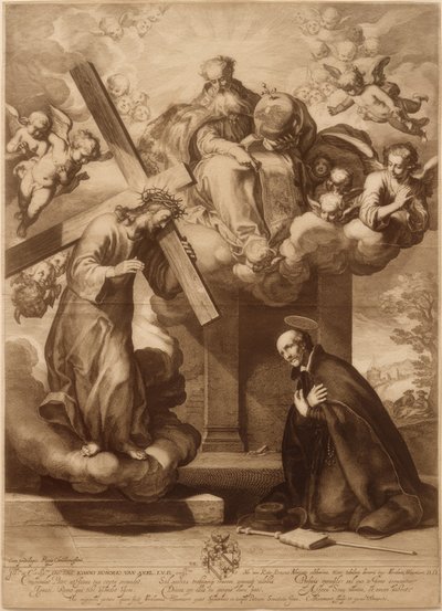 Visione di Ignazio di Loyola a La Storta da Abraham Bloemaert