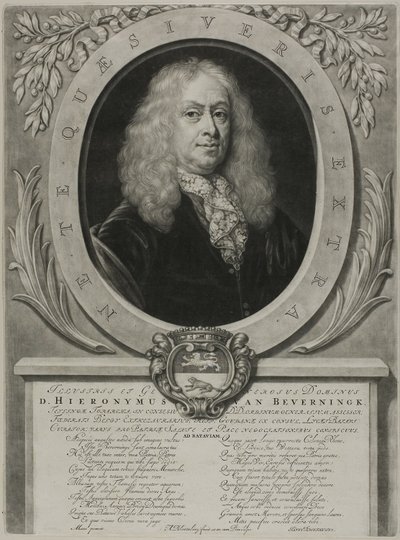 Ritratto di D. Hieronymous van Beverningk da Abraham Blooteling