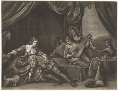 Il figliol prodigo nel bordello da Abraham Bloteling (possibly)