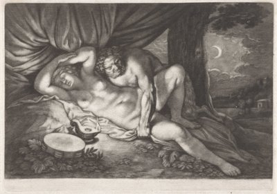 Giove e Antiope da Abraham Bloteling