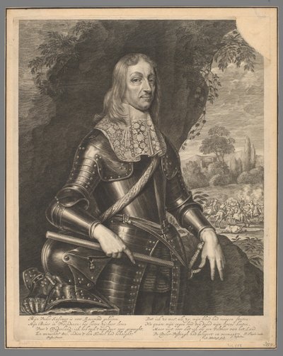Ritratto di Guglielmo Federico, conte di Nassau-Dietz da Abraham Bloteling