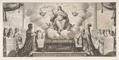 Almanacco per il 1639: Luigi XIII e Anna d