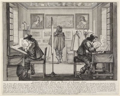 Incisori su rame e acquafortisti da Abraham Bosse