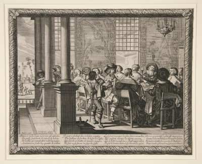 Festa in Onore del Figliol Prodigo da Abraham Bosse