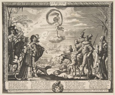 La fortuna della Francia, ca. 1635-37 da Abraham Bosse