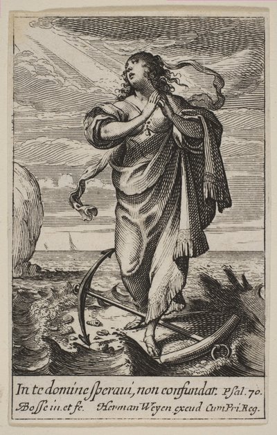 Speranza, 1636 da Abraham Bosse