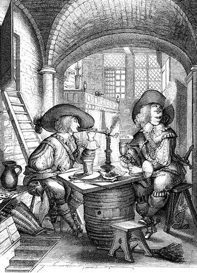 Le Tabac, XVII secolo da Abraham Bosse