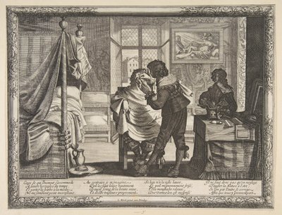 Il barbiere da Abraham Bosse