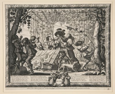 Le quattro stagioni: Autunno da Abraham Bosse