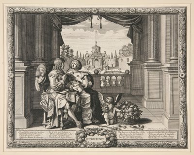 Le quattro stagioni: Primavera da Abraham Bosse
