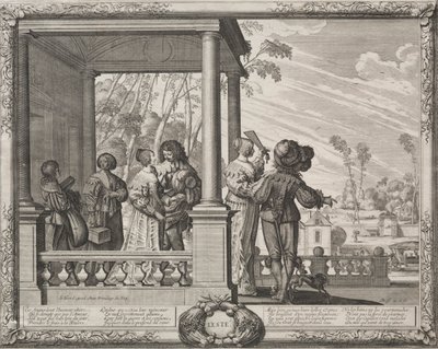 Le quattro stagioni: Estate, 1635 da Abraham Bosse