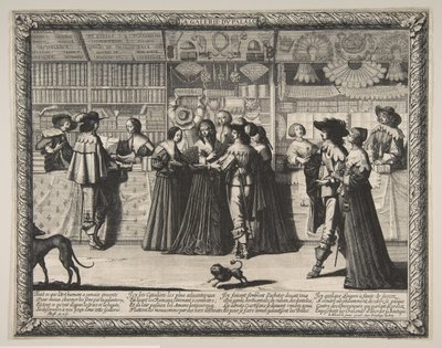 La Galleria del Palazzo di Giustizia, ca. 1638 da Abraham Bosse