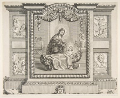 La Natività con scene dell