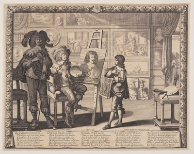 Il Nobile Pittore da Abraham Bosse