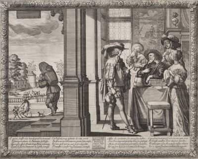Il figliol prodigo da Abraham Bosse