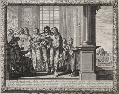 Il Figliol Prodigo: Preparativi per la Festa da Abraham Bosse