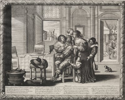 Il figliol prodigo: Vita dissoluta da Abraham Bosse