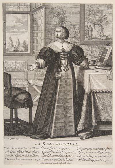 La donna riformata da Abraham Bosse