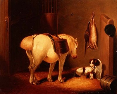 La Stalla del Guardiacaccia da Abraham Cooper