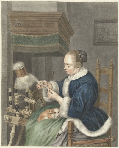 La filatrice da Abraham Delfos