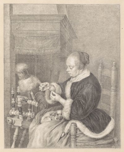 La filatrice da Abraham Delfos