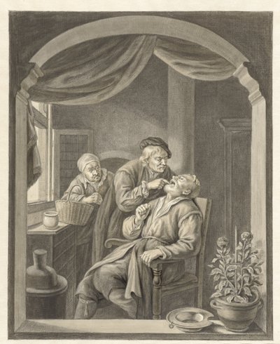 Il dentista da Abraham Delfos