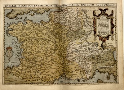 Theatrum orbis terrarum da Abraham; Diesth Ortelius