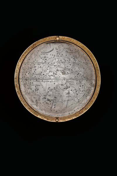 Due globi terrestri e celesti eccezionali, sostenuti da Ercole e Atlante, Augusta, 1697-99 da Abraham Drentwett