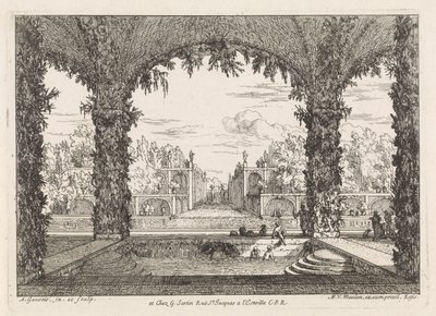 Giardino con bagno da Abraham Genoels