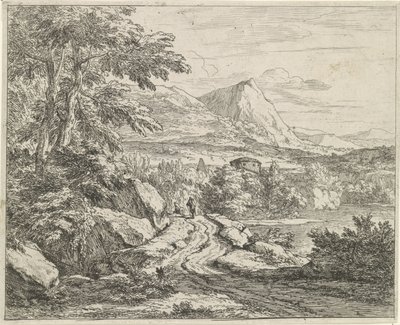 Strada tra le rocce da Abraham Genoels