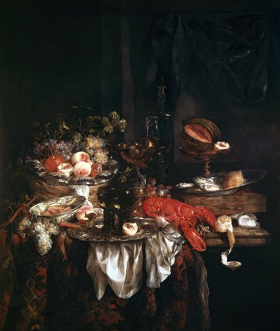 Natura morta da Abraham Hendricksz van Beyeren