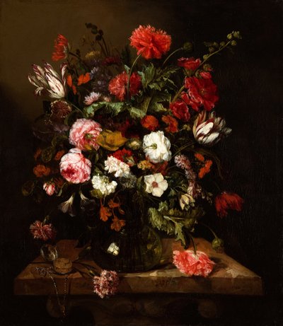 Natura morta con fiori da Abraham Hendricksz van Beyeren