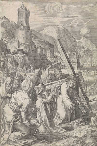 Portare la croce, La Passione (titolo della serie) da Abraham Hogenberg