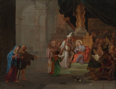 Cristo tra i Dottori da Abraham Hondius